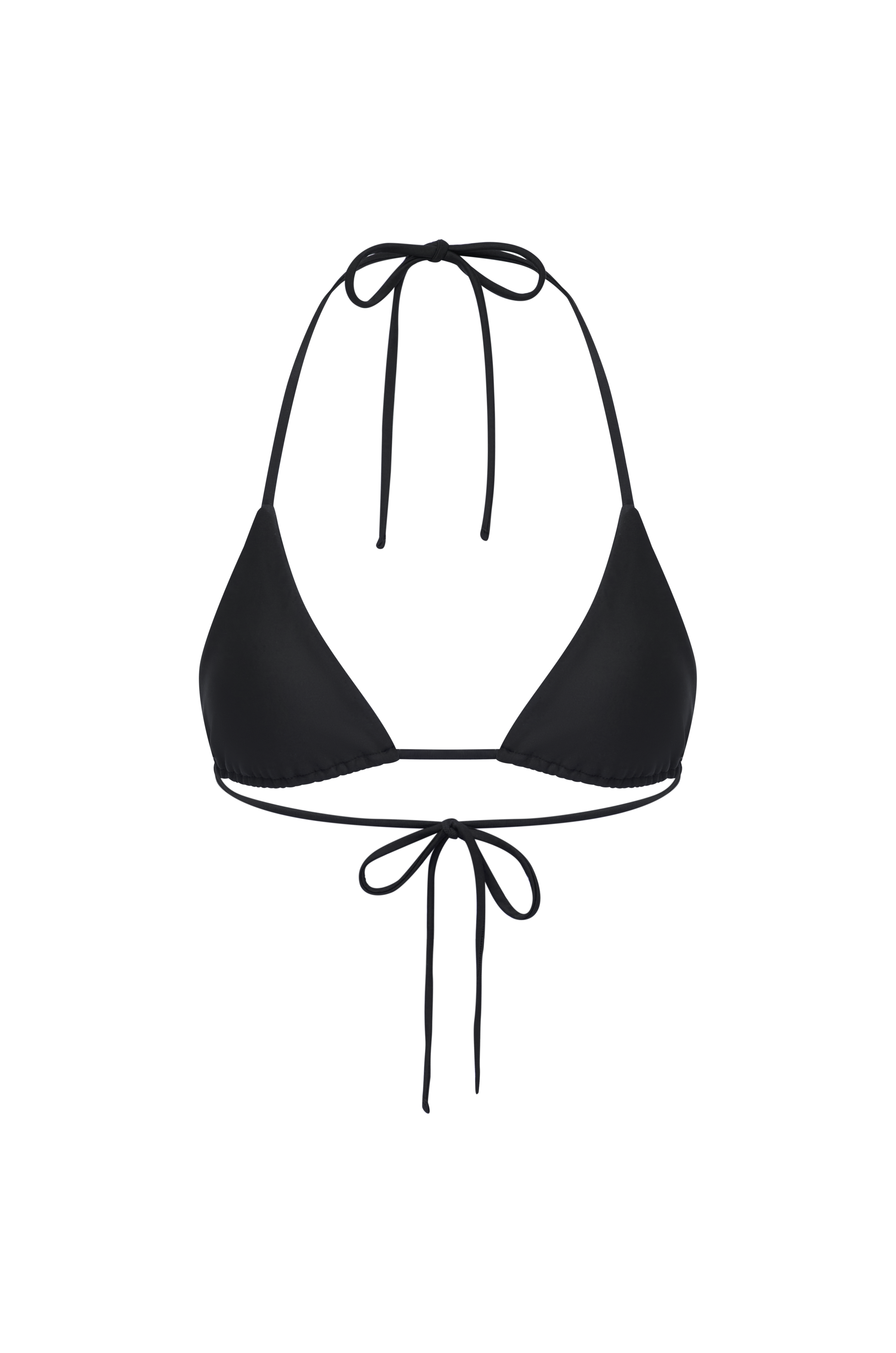 String Bikini Bottom - Nero