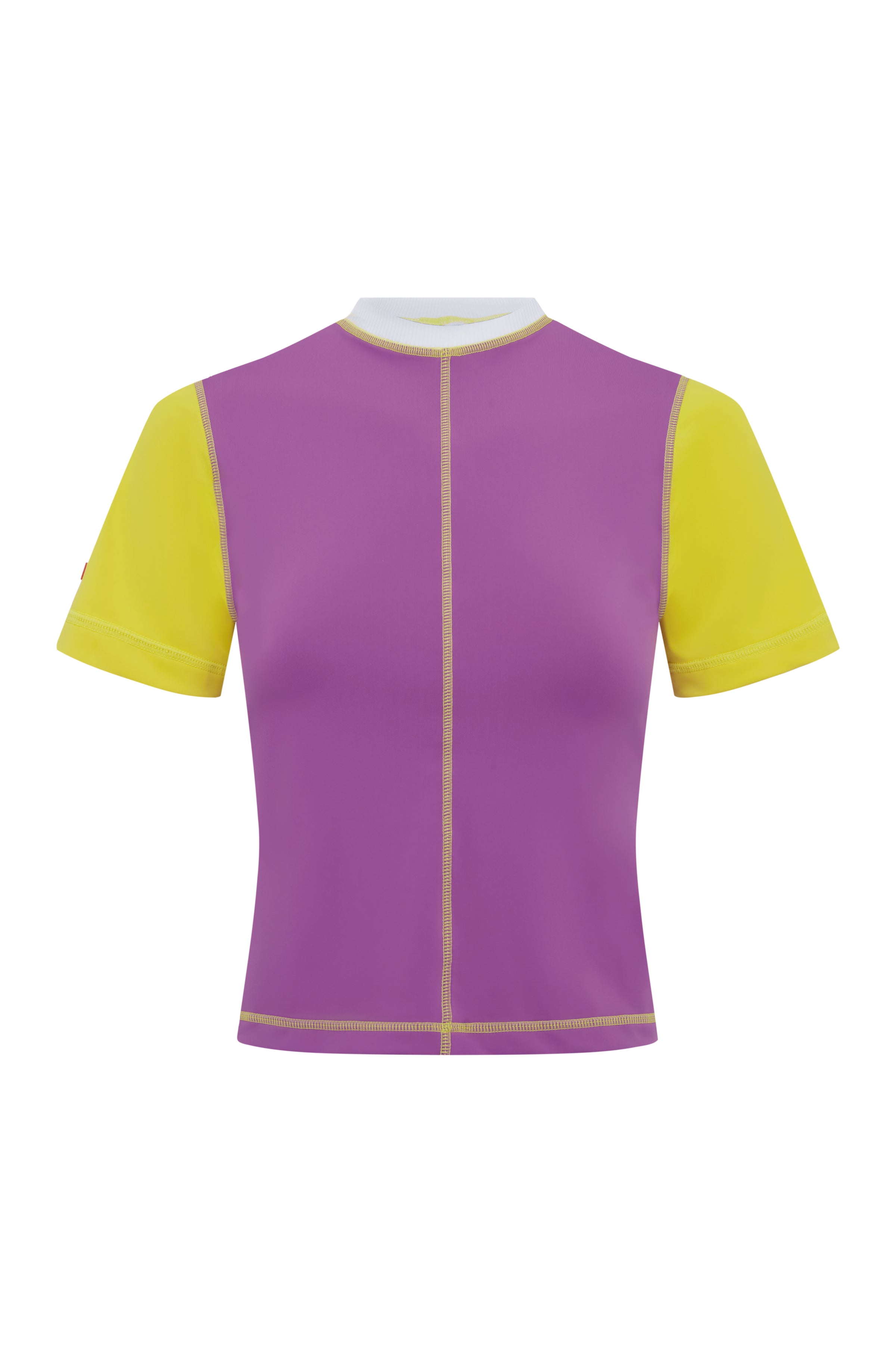 Short Sleeve Ringer Rashi - Heather / Summer