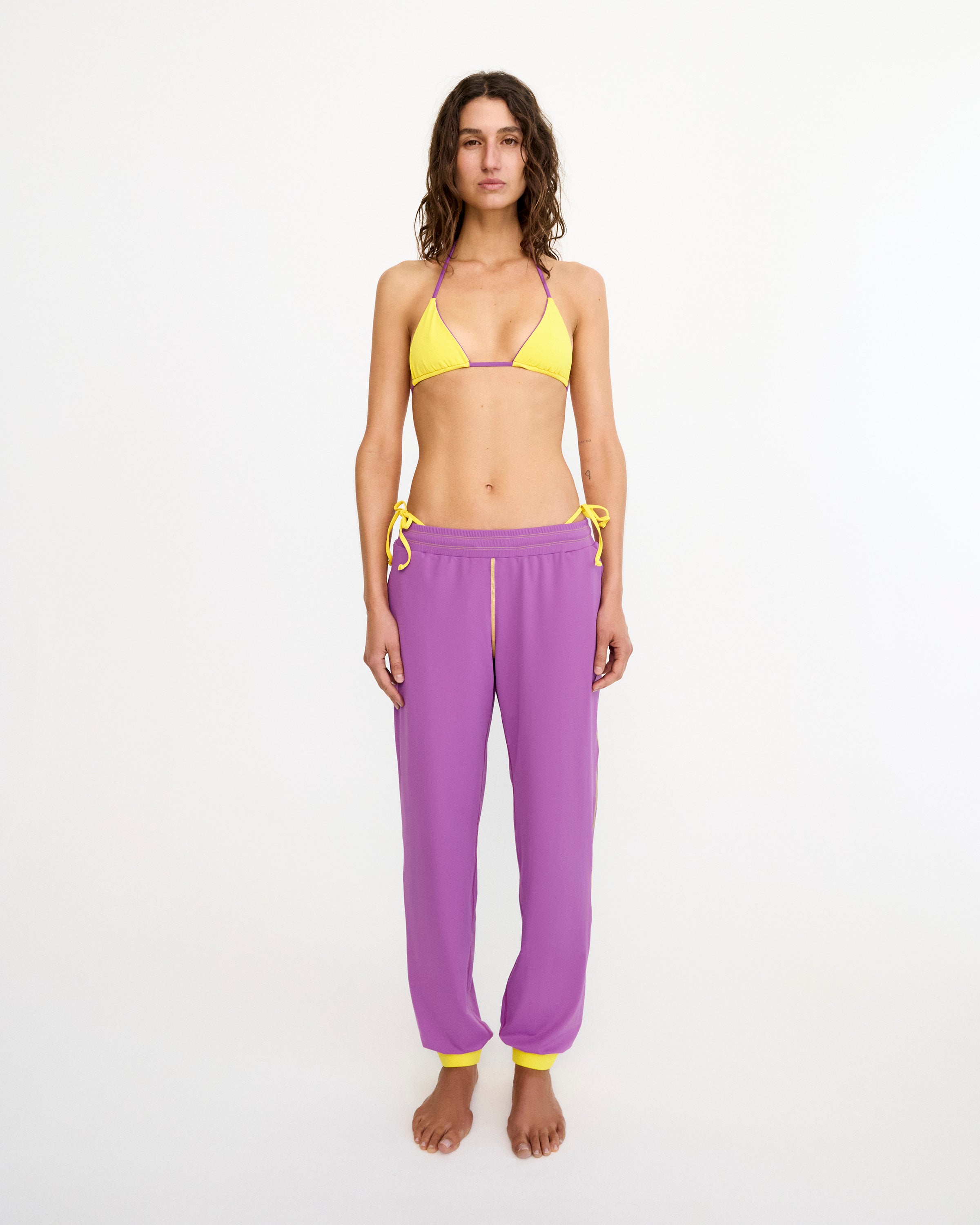 Boyfriend Track Pant - Heather/ Summer