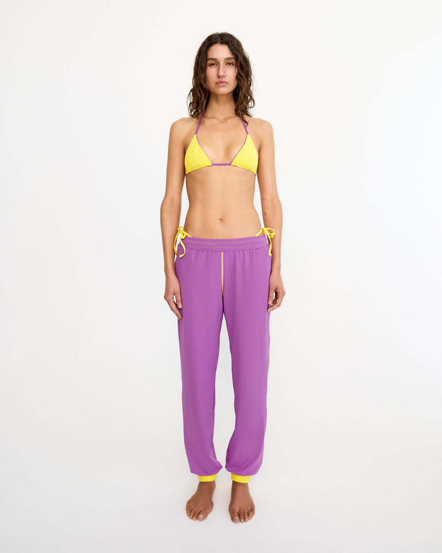 Boyfriend Track Pant - Heather/ Summer