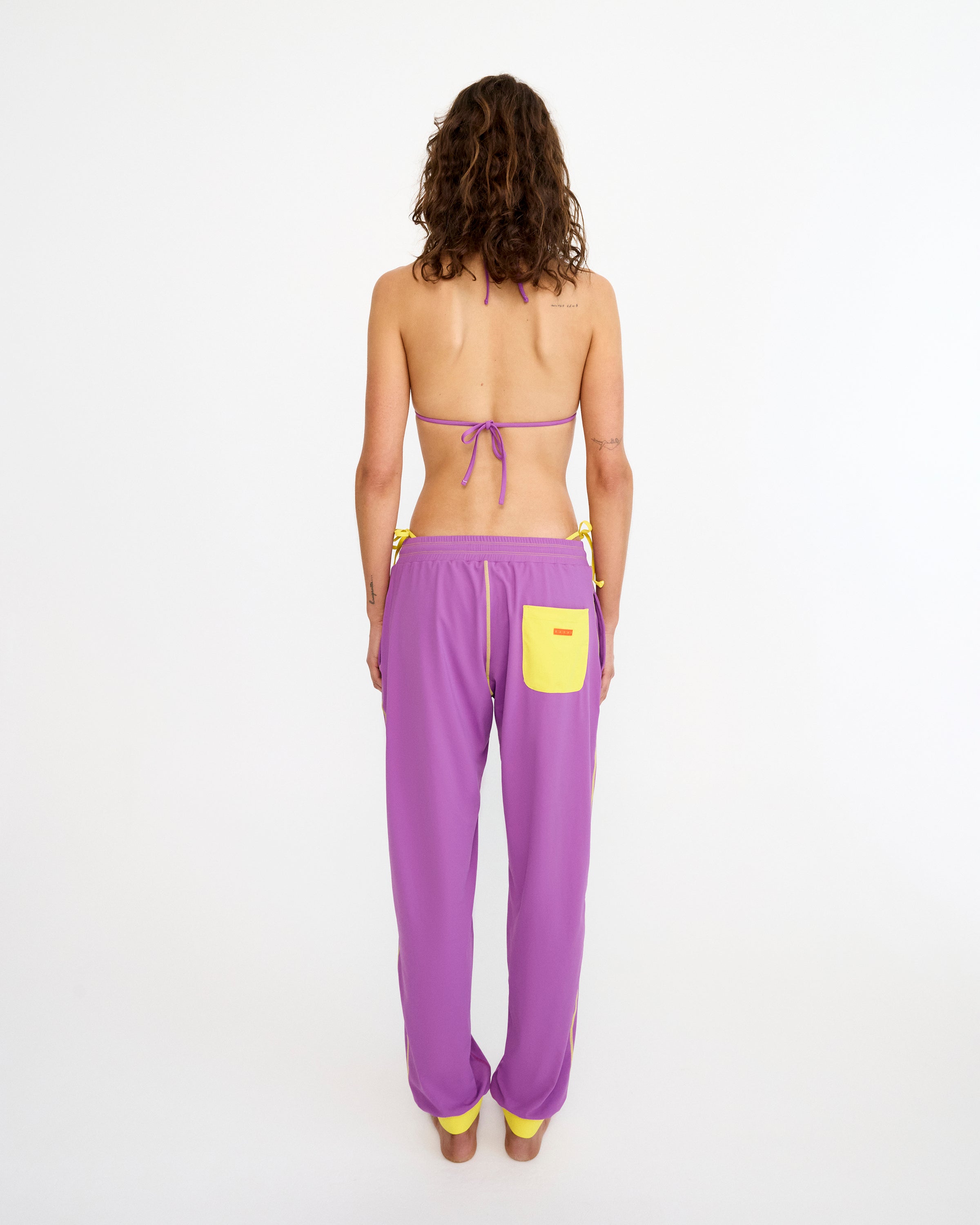 Boyfriend Track Pant - Heather/ Summer