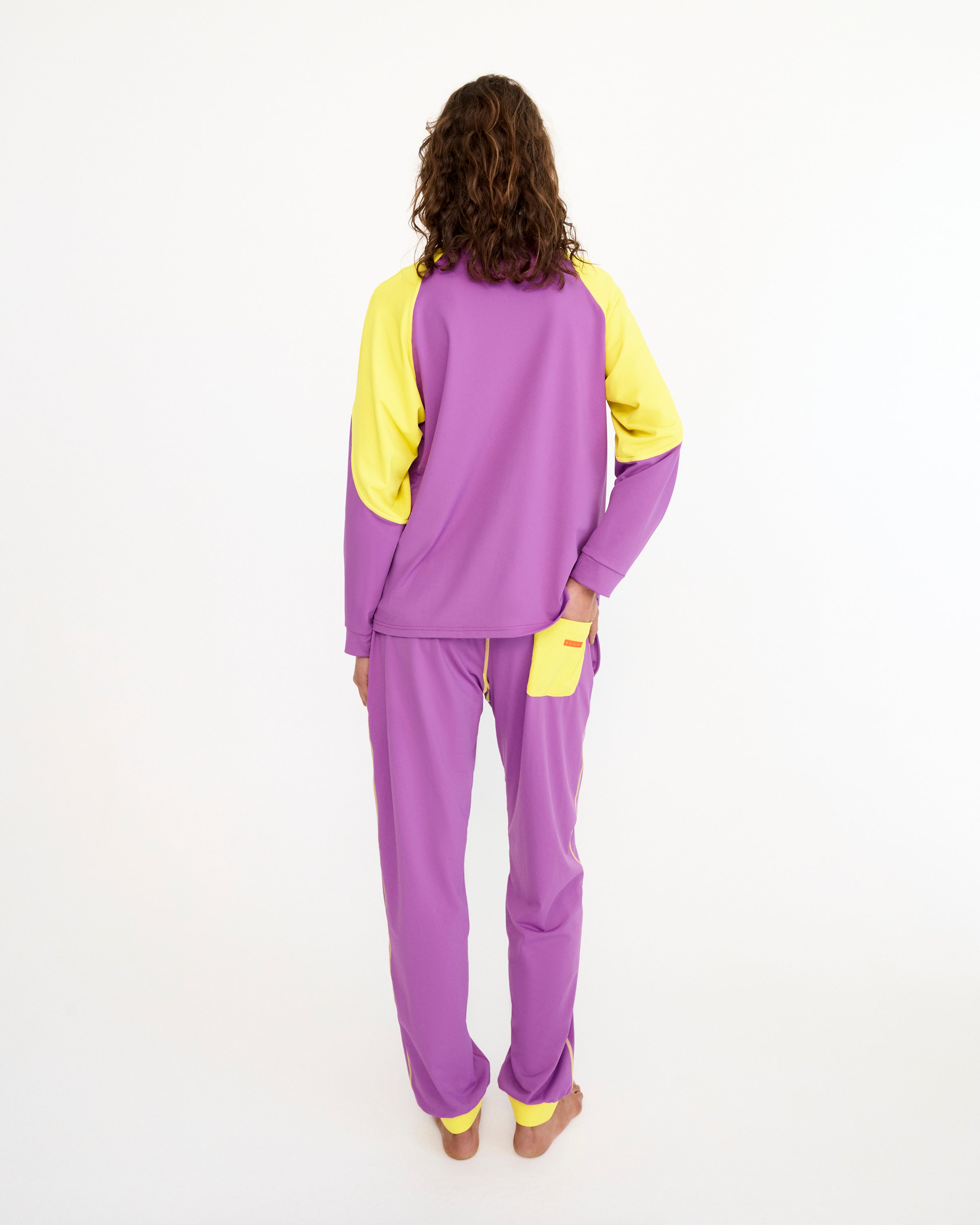 Boyfriend Track Pant - Heather/ Summer