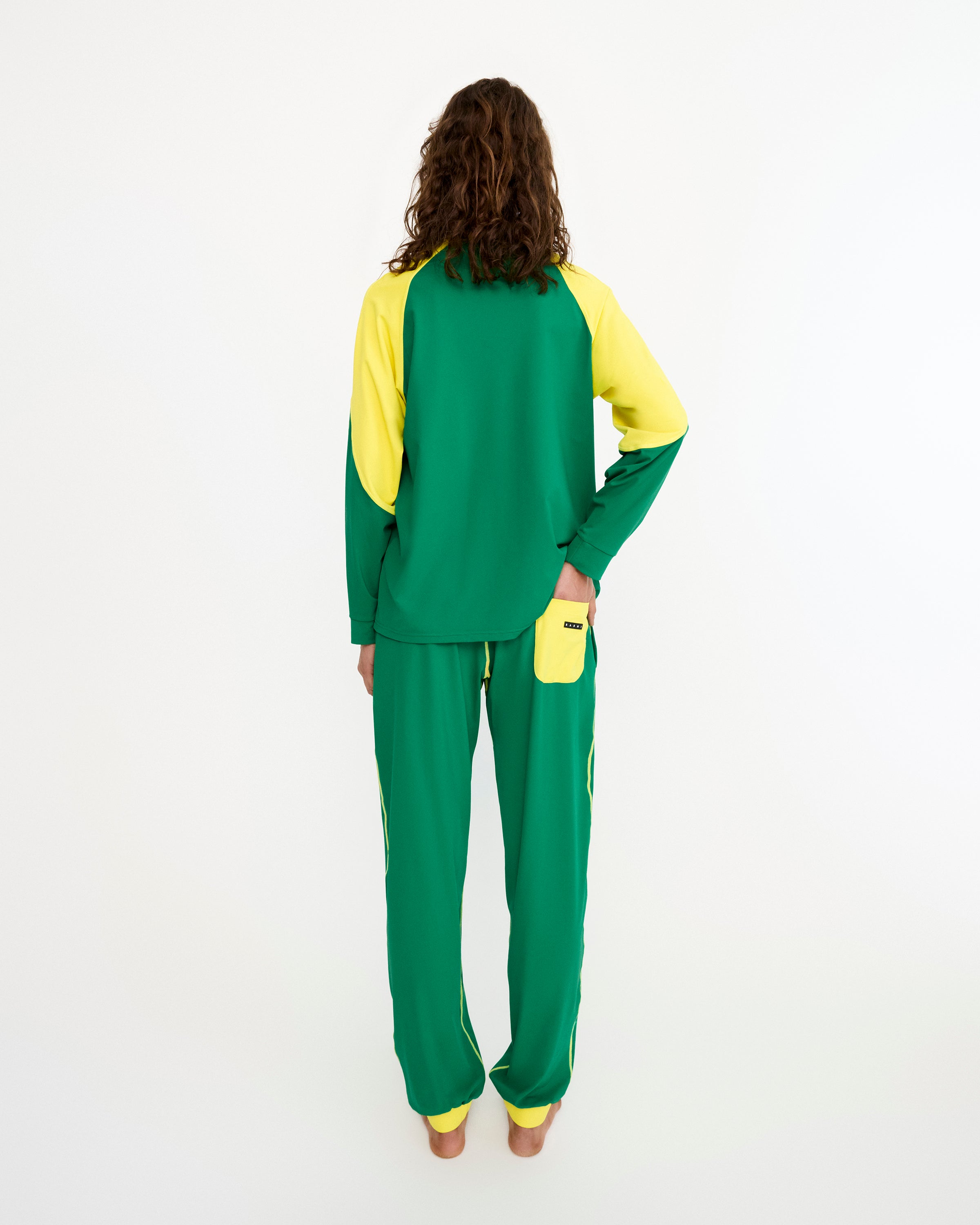 Boyfriend Track Pant - Iguana / Summer