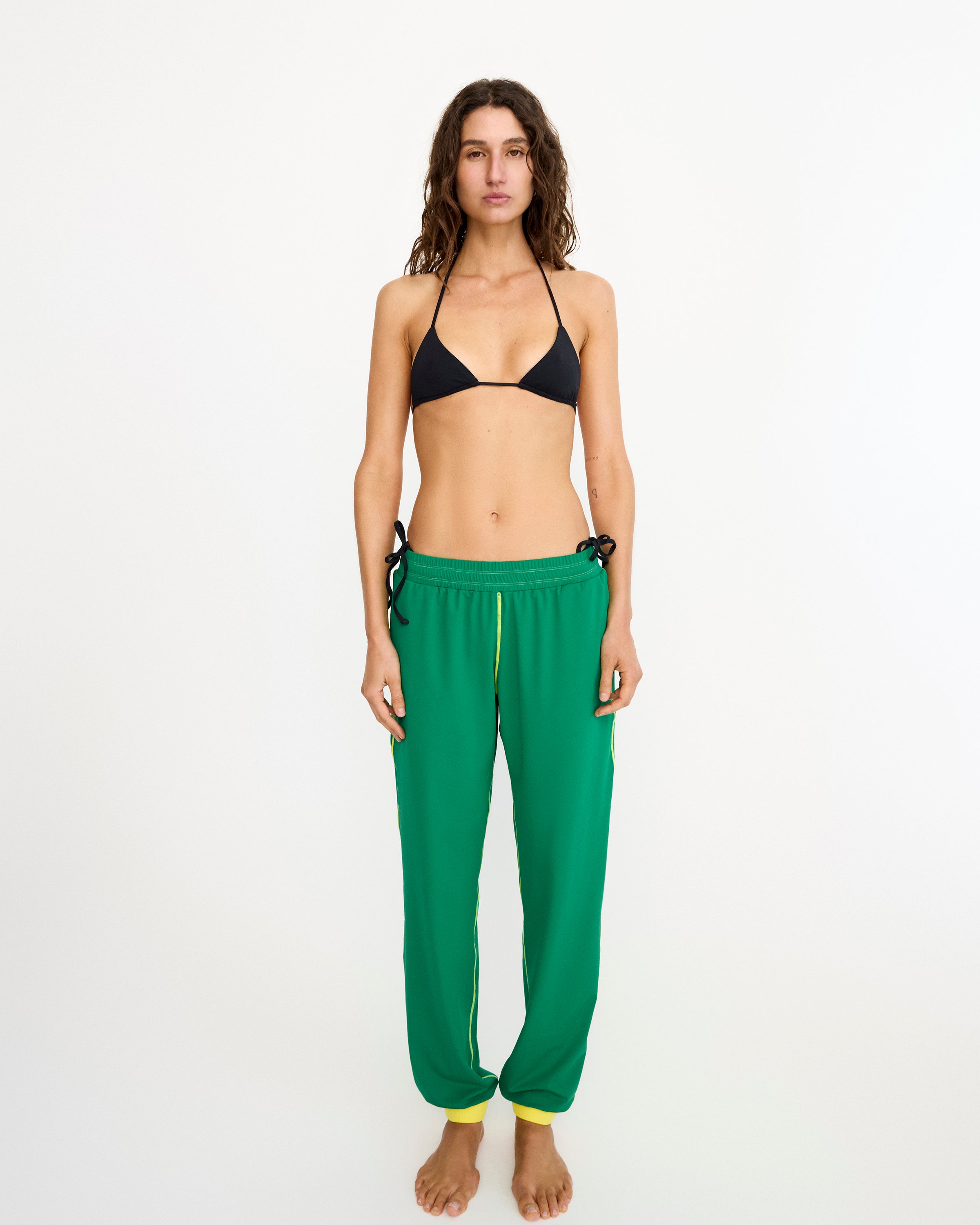 Boyfriend Track Pant - Iguana / Summer