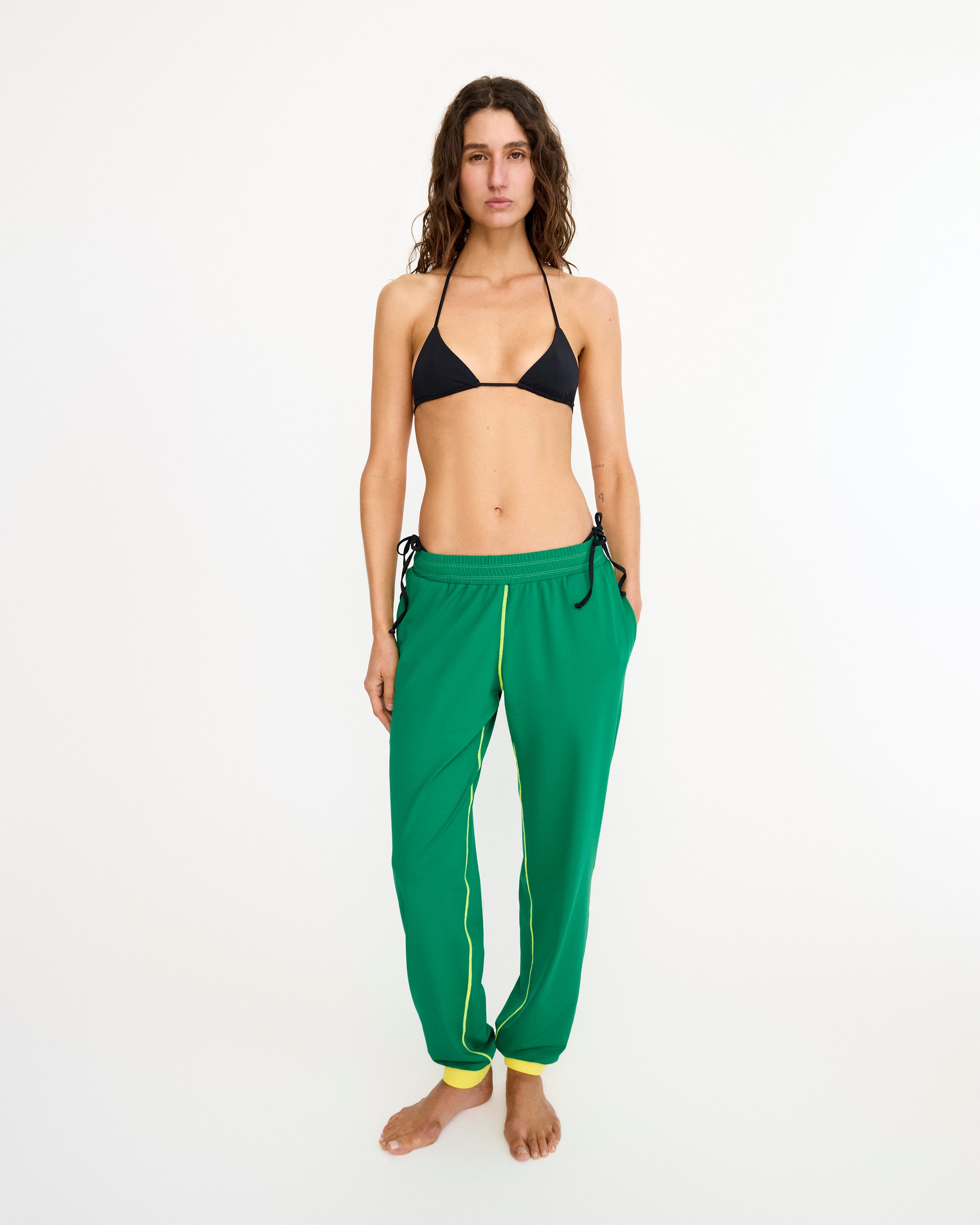 Boyfriend Track Pant - Iguana / Summer
