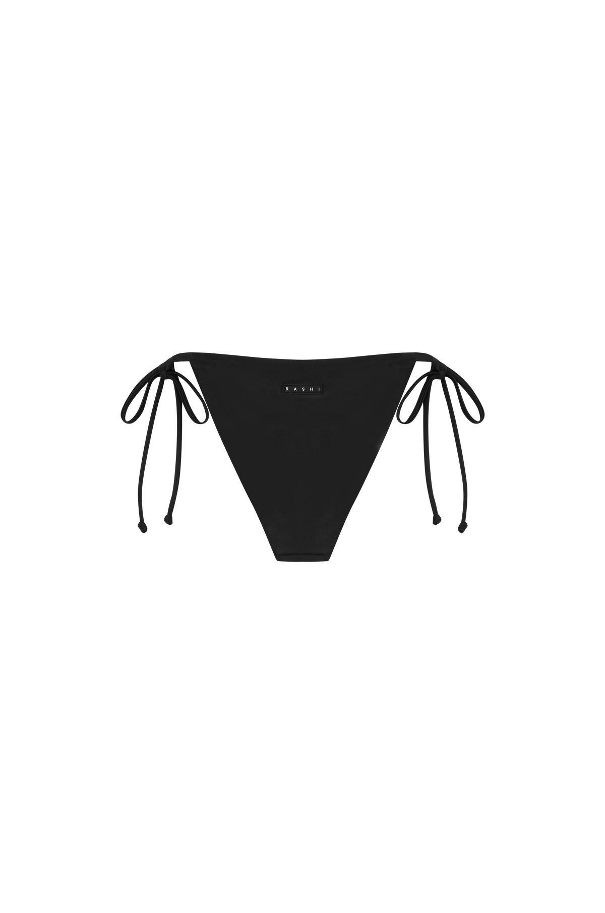 String Bikini Bottom - Nero