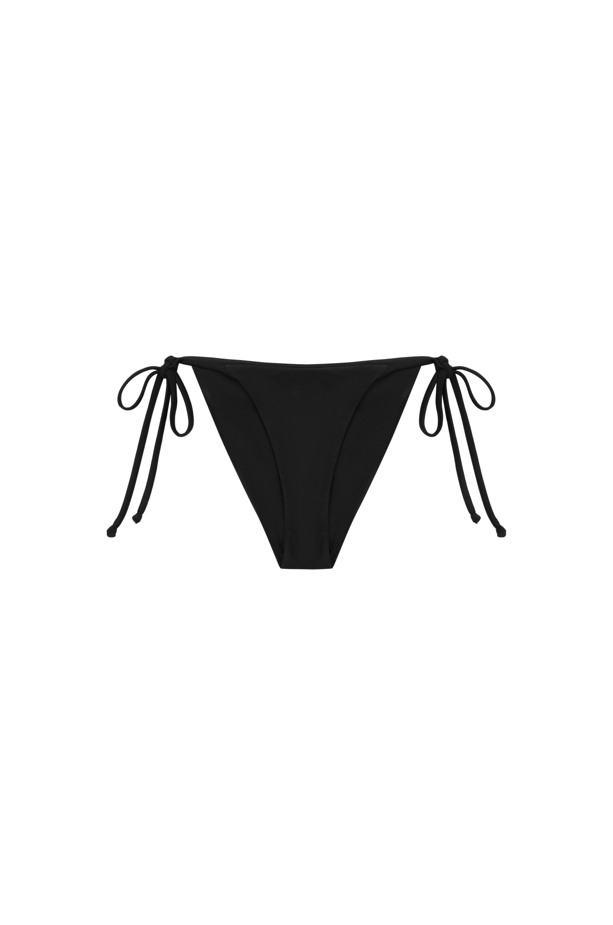 String Bikini Bottom - Nero
