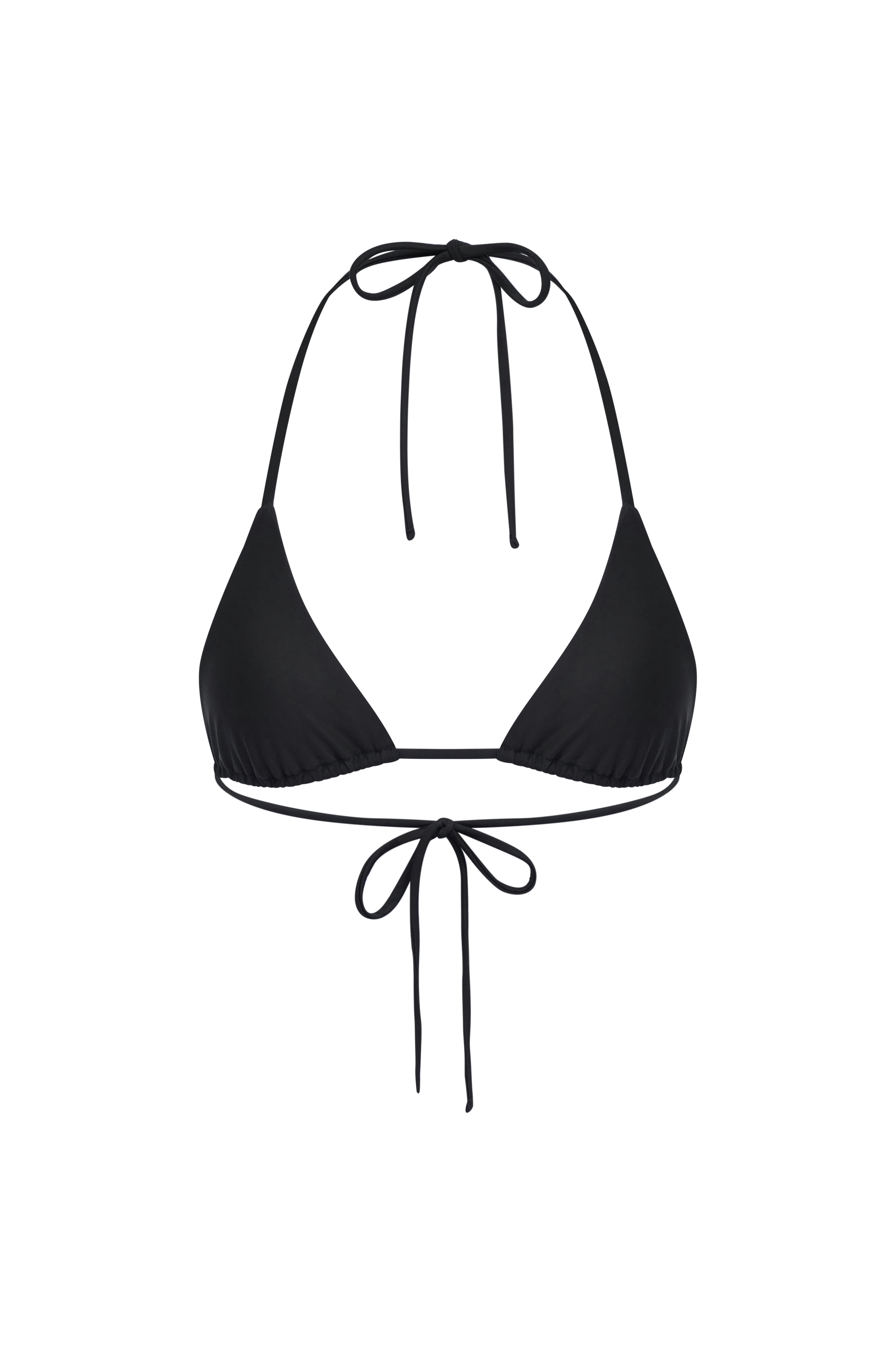 String Bikini Bottom - Nero
