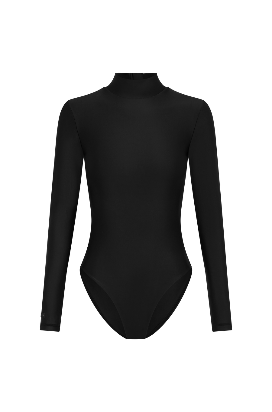 Long  Sleeve Bodysuit - Nero / Bianco