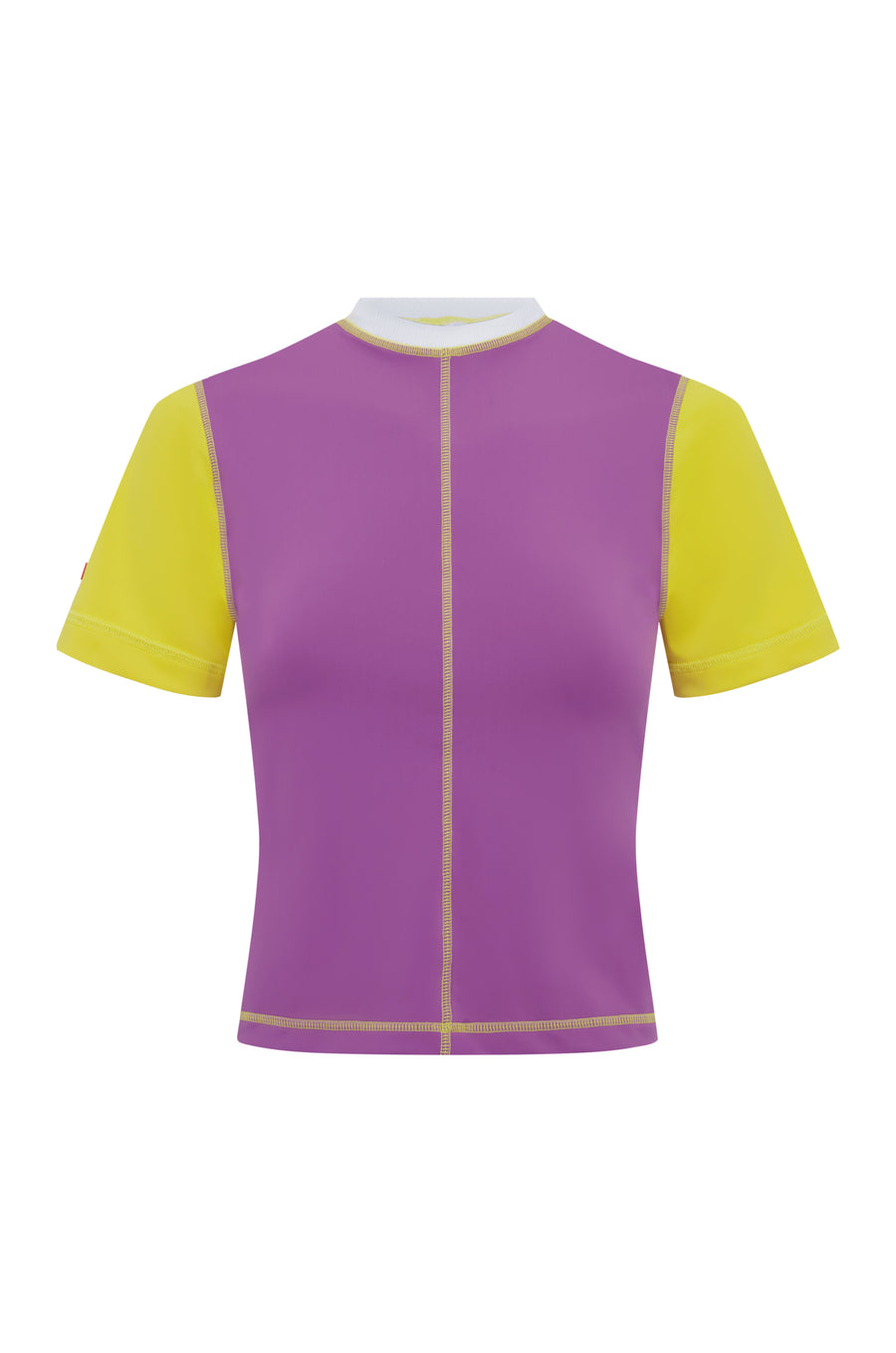 Short Sleeve Ringer Rashi - Heather / Summer