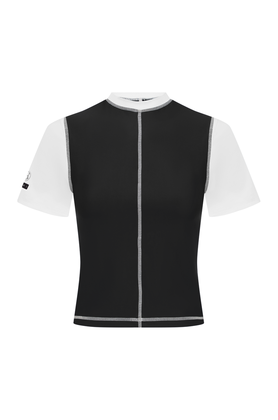Short Sleeve Ringer Rashi - Rashi x Alex Eagle - Nero / Bianco