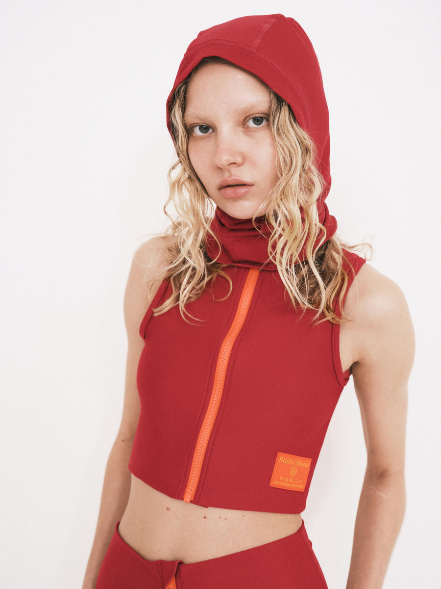 Mock Neck Vest Tank - Latino / Vibes